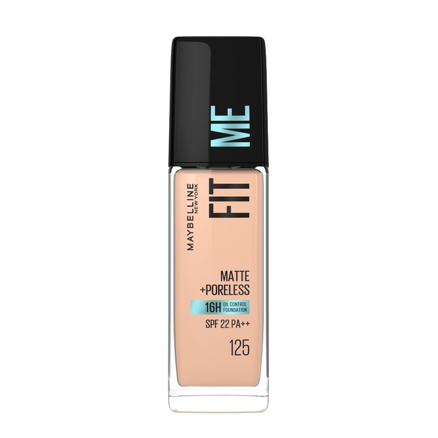 Maybelline Fit Me Matte And Poreless Foundation 125 Nude Beige