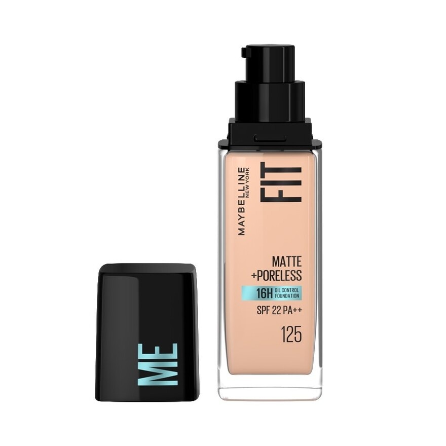 Maybelline Fit Me Matte And Poreless Foundation 125 Nude Beige