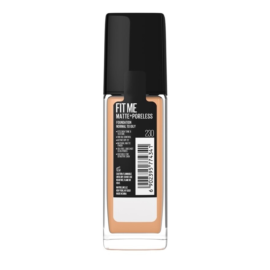 Maybelline Fit Me Matte And Poreless Foundation 230 Natural Buff