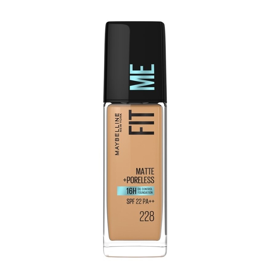 Maybelline Fit Me Matte And Poreless Foundation 228 Soft Tan