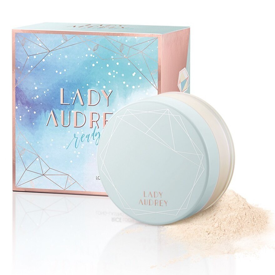 Lady Audrey Rice Loose Powder Long-Lasting Oil Control French Vanilla 002 18 g