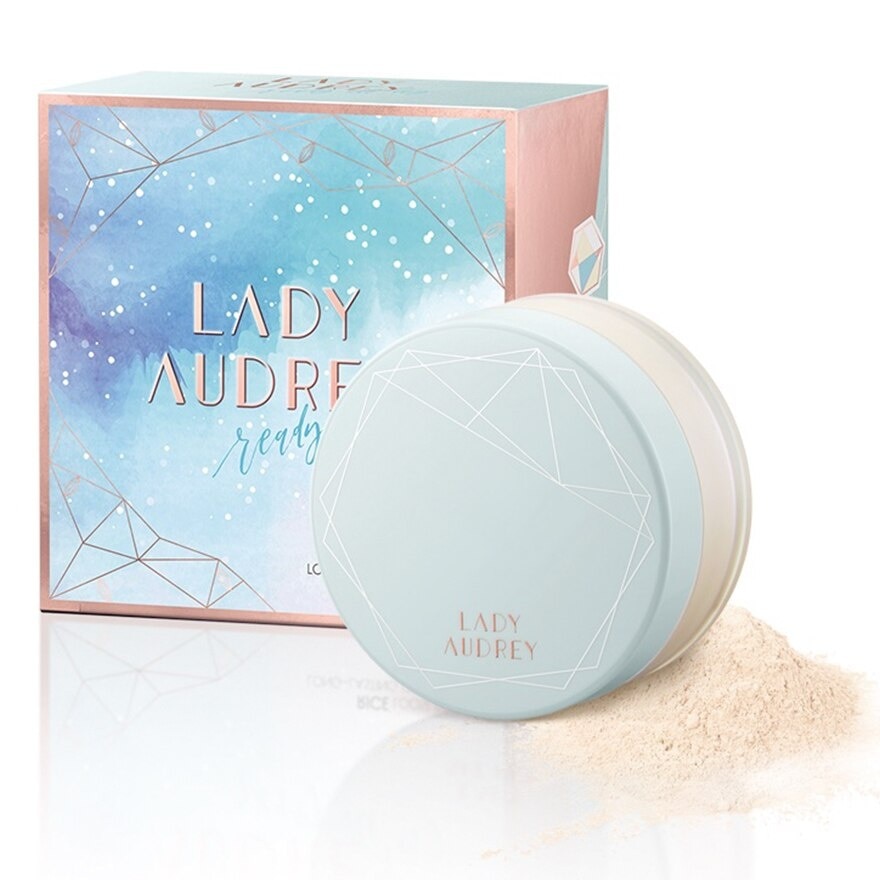 Lady Audrey Rice Loose Powder Long-Lasting Oil Control French Vanilla 002 18 g