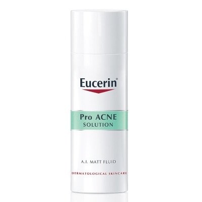 Eucerin ครีมทาสิว Eucerin Pro Acne Solution Ai Matt Fluid ยูเซอริน โปรแอคเน่ ช่วยรักษาสิว