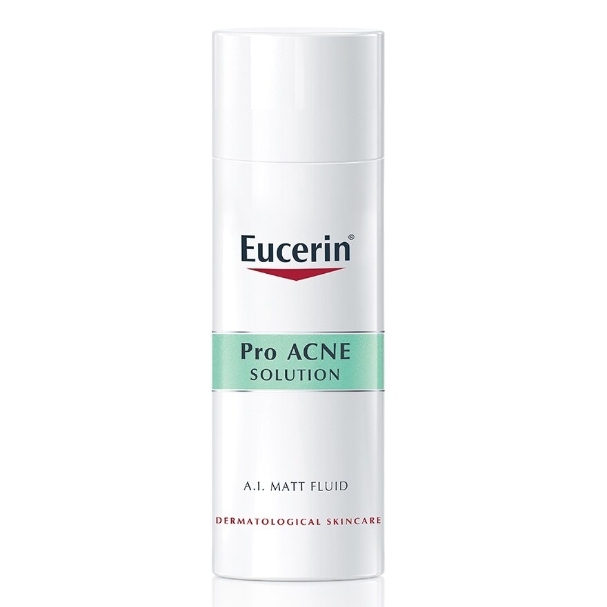 ครีมทาสิว Eucerin Pro Acne Solution Ai Matt Fluid ยูเซอริน โปรแอคเน่ ช่วยรักษาสิว