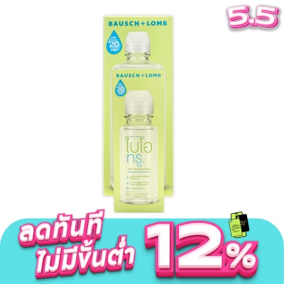 รีนิว - ไบโอทรู 300มล.+60 มล.ผลิตภัณฑ์ทำความสะอาดคอนแทคเลนส์