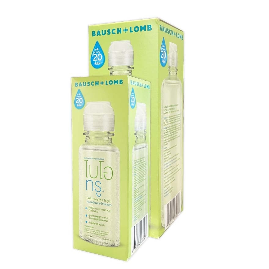 ไบโอทรู 300มล.+60 มล.ผลิตภัณฑ์ทำความสะอาดคอนแทคเลนส์