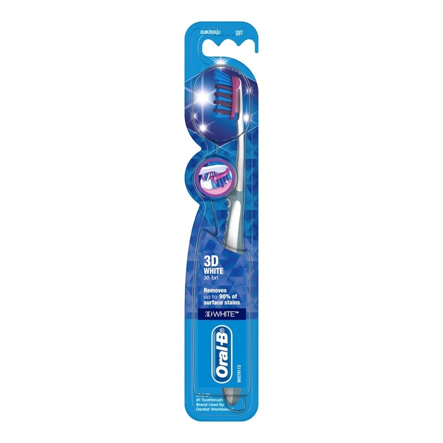 Oral-B Toothbrush 3D White 1's