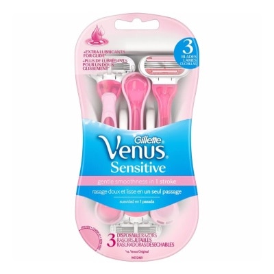 Gillette Gillette Venus Elastomer Handle Pack 3's