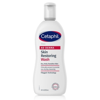 Cetaphil - เซตาฟิล โปร เอดี เดอร์มา สกิน เรสทอริ่ง บอดี้ วอช ขนาด 295มล.