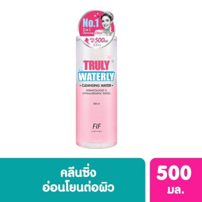 FIF FAITH IN FACE Truly เฟธ อิน เฟซ ทรูลี่ วอเตอร์ลี่ คลีนซิ่ง วอเตอร์ 500 มล.