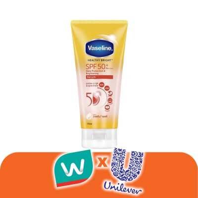 Vaseline - Vaseline Healthy Bright Daily Protection  Brightening Serum SPF50+ PA++++ 170 Ml.