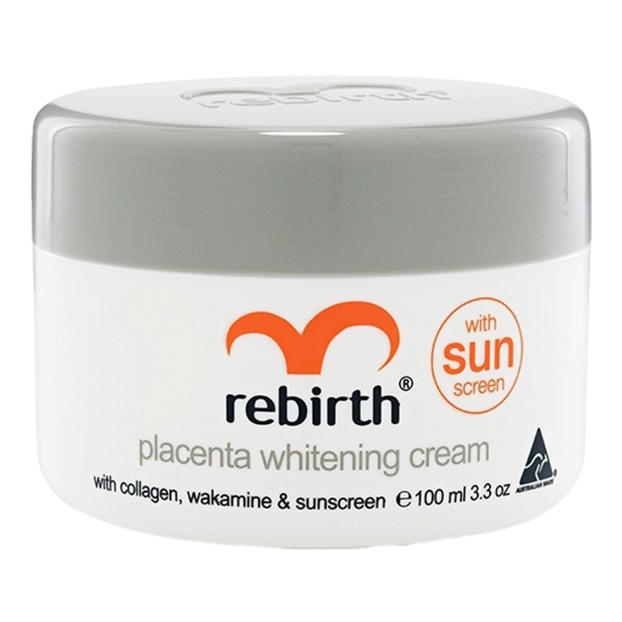 Rebirth Placenta Whitening Cream 100 Ml.+ Soap 70 G.