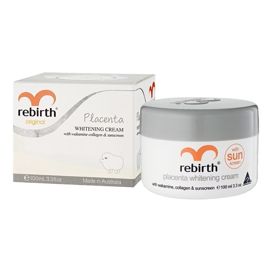 Rebirth Placenta Whitening Cream 100 Ml.