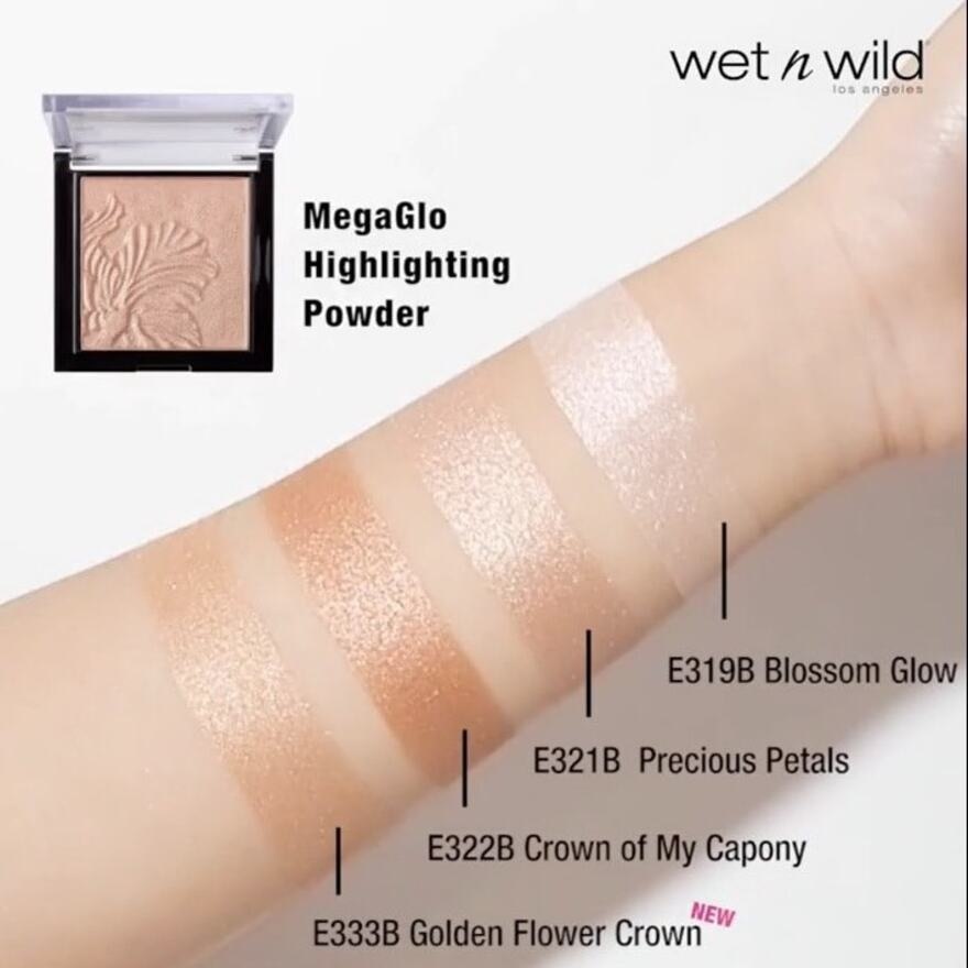 Wet n Wild MegaGlo Highlighting Powder 5.4 g. E319B Blossom Glow
