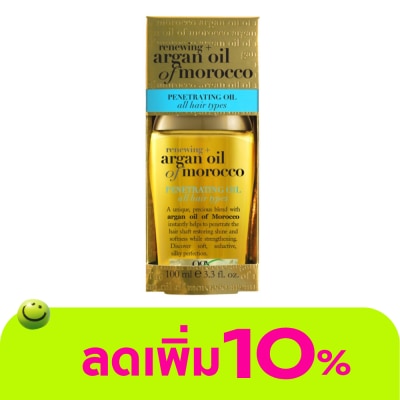 Ogx - โอจีเอ็กซ์ รีนิววิ่ง + อาร์แกน ออยล์ ออฟ โมร็อกโก เพเนเทรตติ้ง ออยล์ 100 มล.