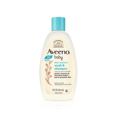 Aveeno อาวีโน่ เบบี้ วอช แอนด์ แชมพู 236 มล.