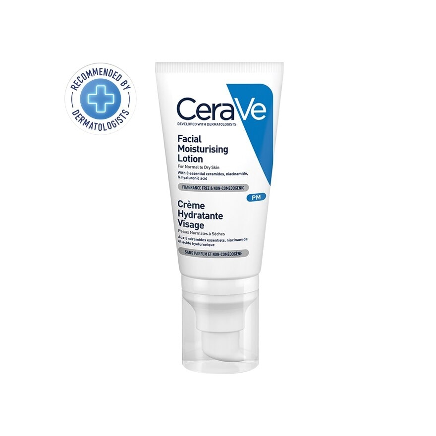 CeraVe Facial Lotion เซราวี โลชั่นบำรุงผิวสำหรับผิวหน้า 52 ml.
