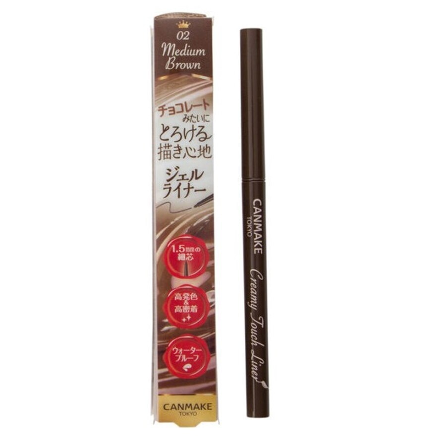 Canmake Canmake Creamy Touch Eye Liner 0.1g 02