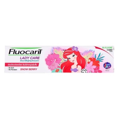 Fluocaril ฟลูโอคารีล ยาสีฟัน เลดี้แคร์ สโนว์เบอร์รี่