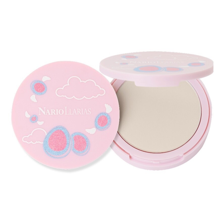 Nario Llarias Moist N' Matte Balancing Powder 10g. 10 Gentle Ivory