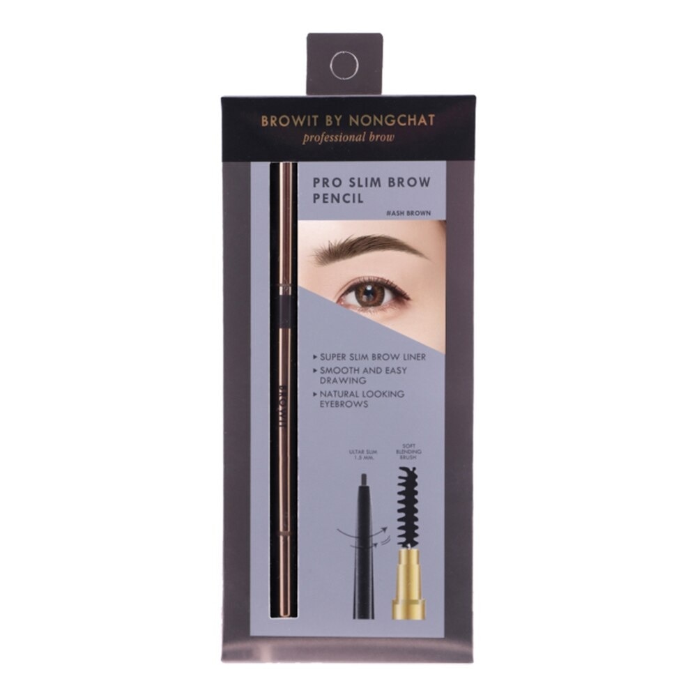 Browit Pro Slim Brow Pencil 0.06g Ash Brown