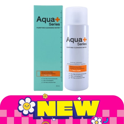 Aqua+Series อควาพลัส ซีรี่ส์ เพียวริฟายอิ้ง คลีนซิ่ง วอเตอร์ 50มล image