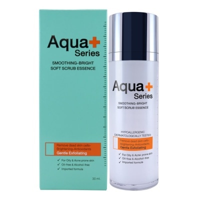 Aqua+Series - อควาพลัส ซีรี่ส์ สมูทติ้ง-ไบรท์ ซอฟต์ สครับ เอสเซนส์ 30มล image