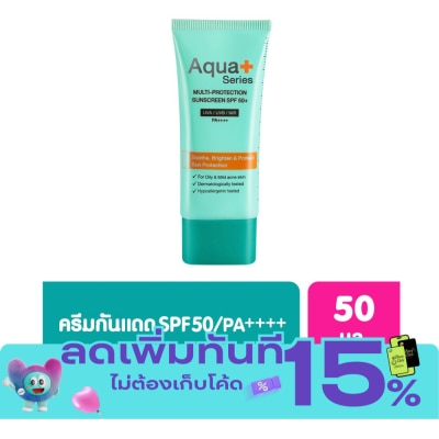 Aqua+Series Aqua+ Series Multi Protection Sunscreen SPF 50+ 50ml. image