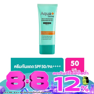 Aqua+Series - Aqua+ Series Multi-Protection Sunscreen SPF 50+ 50ml. image
