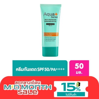 Aqua+Series Aqua+ Series Multi Protection Sunscreen SPF 50+ 50ml. image