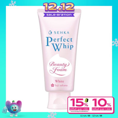Senka เซนกะ เพอร์เฟ็ค วิป ไวท์ เอ 100 กรัม วิปโฟม ล้างหน้า