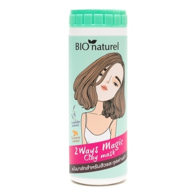 Bio Naturel บีโอ นาตูแรล ทูเวย์เมจิกเคลย์มาส์ก 15 กรัม