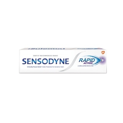 Sensodyne เซ็นโซดายน์ ยาสีฟัน แรพพิด แอคชั่น 100 กรัม