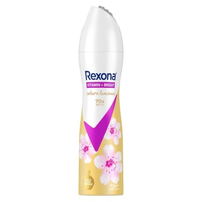 Rexona - Rexona Spray Vitamin + Bright Sakura Luminous Antiperspirant 135 Ml.