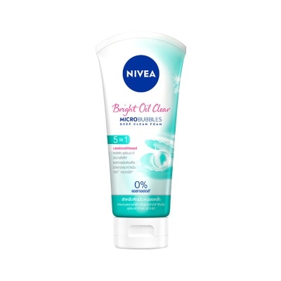 Nivea นีเวีย โฟม ไบรท์ ออยล์ เคลียร์ 5อิน1 มอยส์เจอร์ ฟิลเลอร์ 100 กรัม
