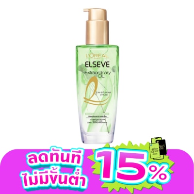 Elseve - ลอรีอัล ปารีส เอลเซฟ เอ็กซ์ตรอว์ดินารี่ ออยล์ โบทานิคอล จัสมิน ออยล์ อินฟิวชั่น 100 ม