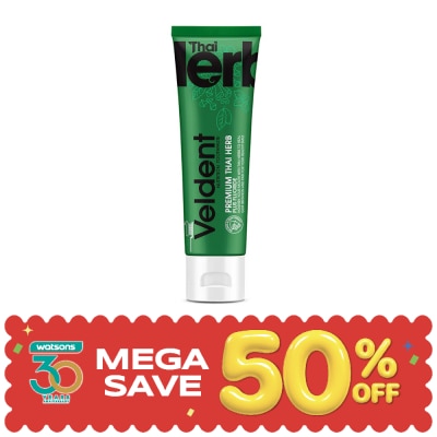 Veldent - เวลเดนท์ ยาสีฟัน พรีเมี่ยม ไทย เฮิร์บ 100 กรัม image