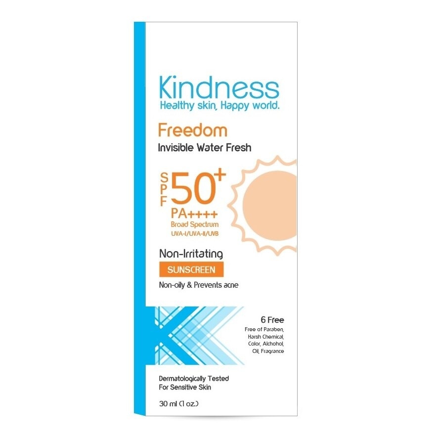 Kindness Freedom Invisible Water Fresh SPF50+ PA++++30ml