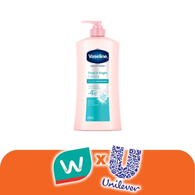 Vaseline - Vaseline Healthy Bright Fresh  Bright Cooling Gluta Ceramide 480 Ml.