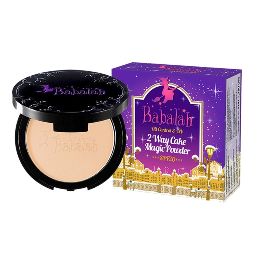 Babalah Oil Control  UV2 Way Magic Powder No.01 Light 14 g.