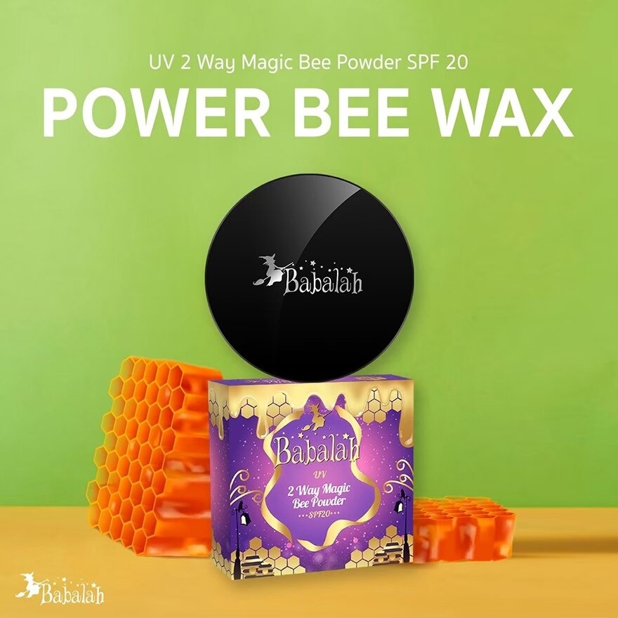 Babalah UV2 Way Magic Bee Powder No.02 Beige 14 g.