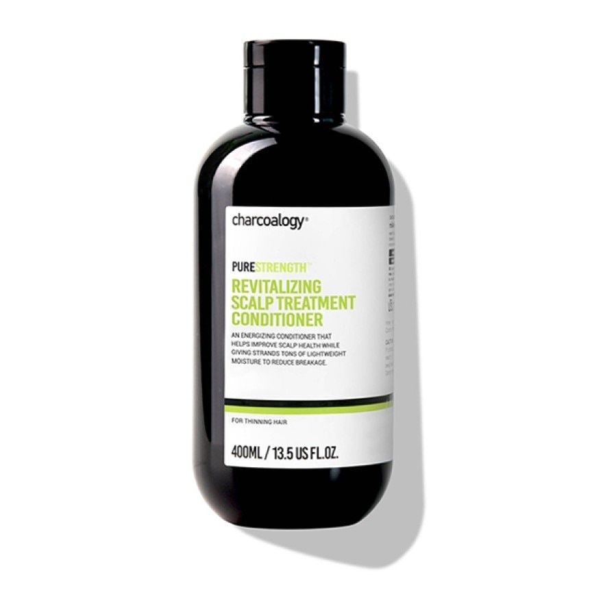 Charcoalogy Bamboo Charcoal Revitalizing Scalp Toning Conditioner 400ml.