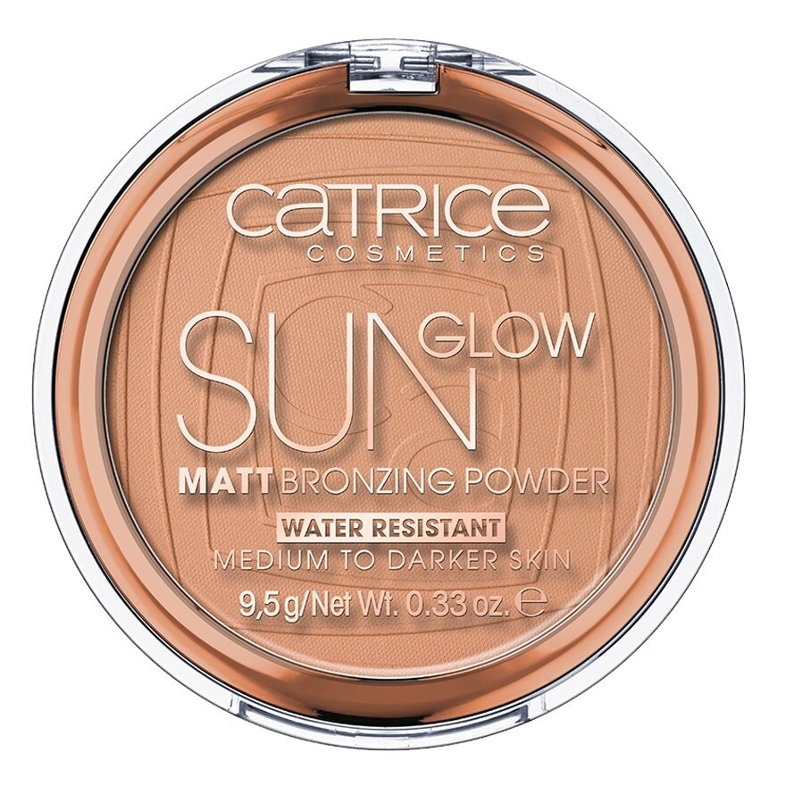 Catrice คาทริซ ซัน โกลว์ แมทท์ บรอนซิ่ง พาวเดอร์ 9.5 ก. 035 Universal Bronze