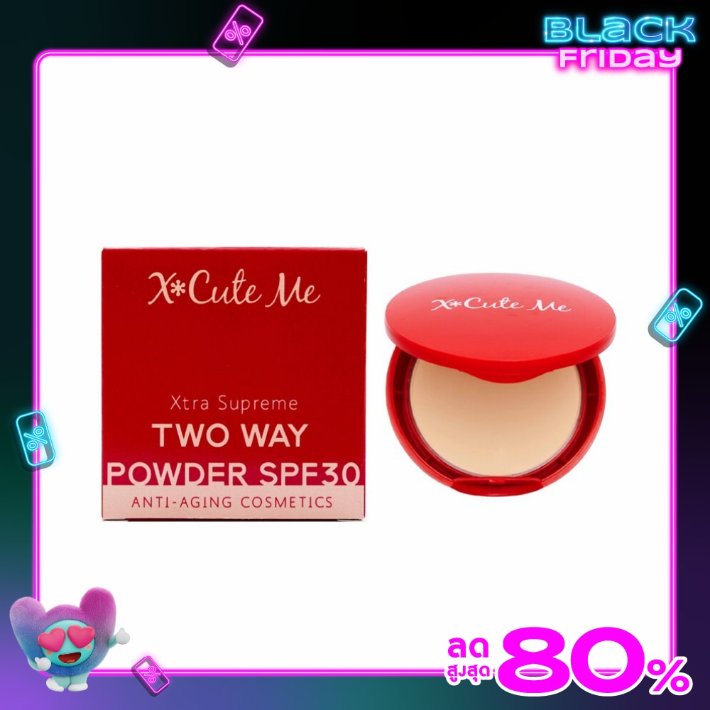 X Cute Me Xtra Supreme Two Way Powder SPF30 9g. PXS01