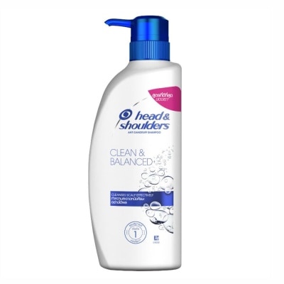 Head&Shoulder HeadShoulders Shampoo Anti Dandruff Clean  Balance 370 Ml. แชมพูขจัดรังแค