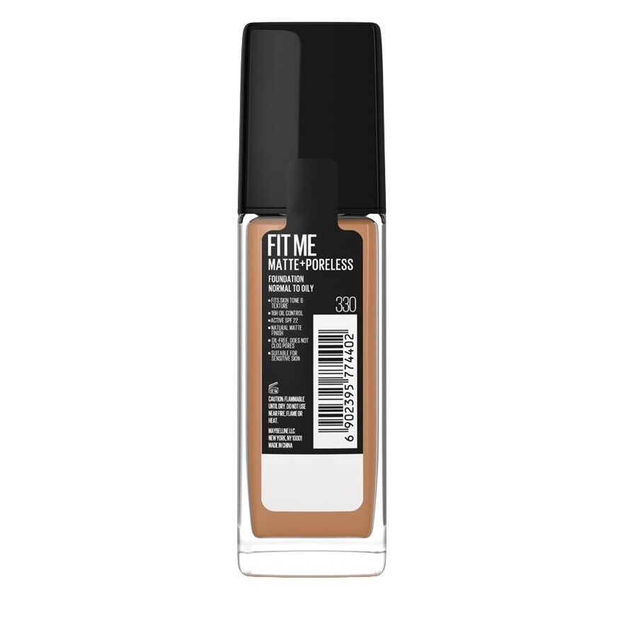 Maybelline Fit Me Matte And Poreless Foundation 330 Toffee