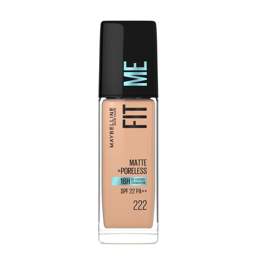 Maybelline Fit Me Matte And Poreless Foundation 222 True Beige