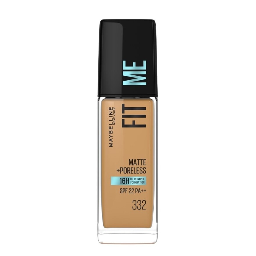 Maybelline Fit Me Foundation Shade 332 Review Maybelline Fit Me Matte And Poreless Foundation 332 Golden Caramel