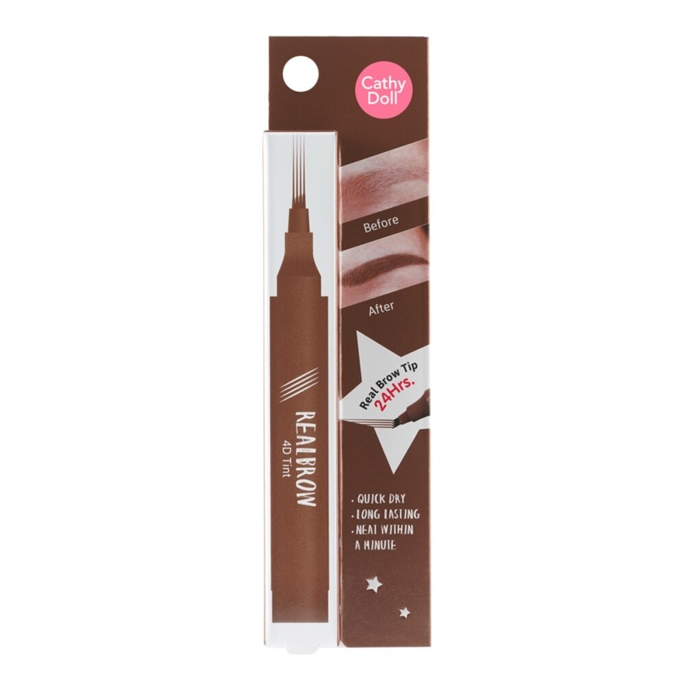Cathy Doll Real Brow 4D Tint 2g.(M) 03 Dark Brown