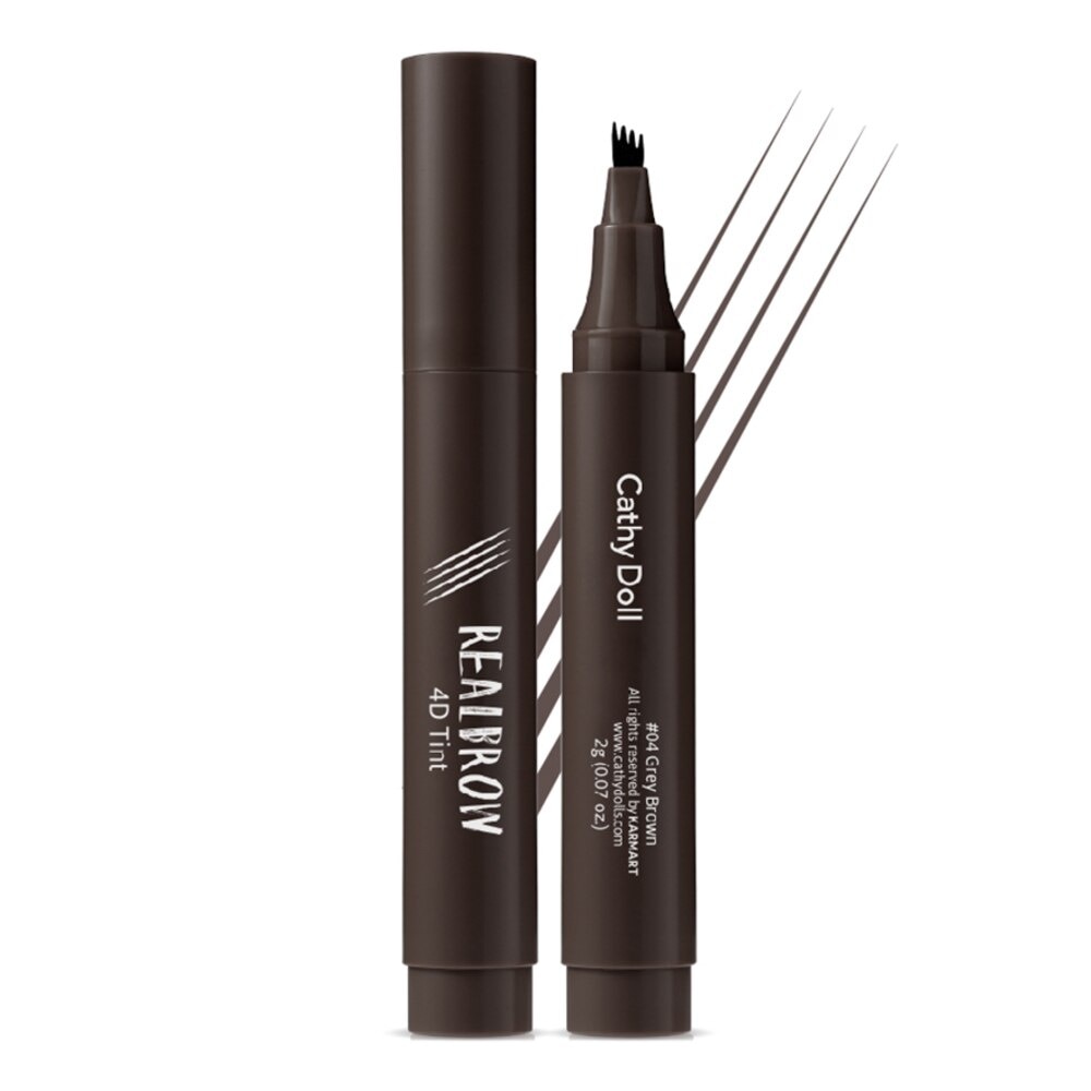 Cathy Doll Real Brow 4D Tint 2g.(M) 04 Grey Brown